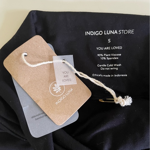 Indigo Luna Moon Shorts in Black. NWT, sold out online. - Picture 6 of 8